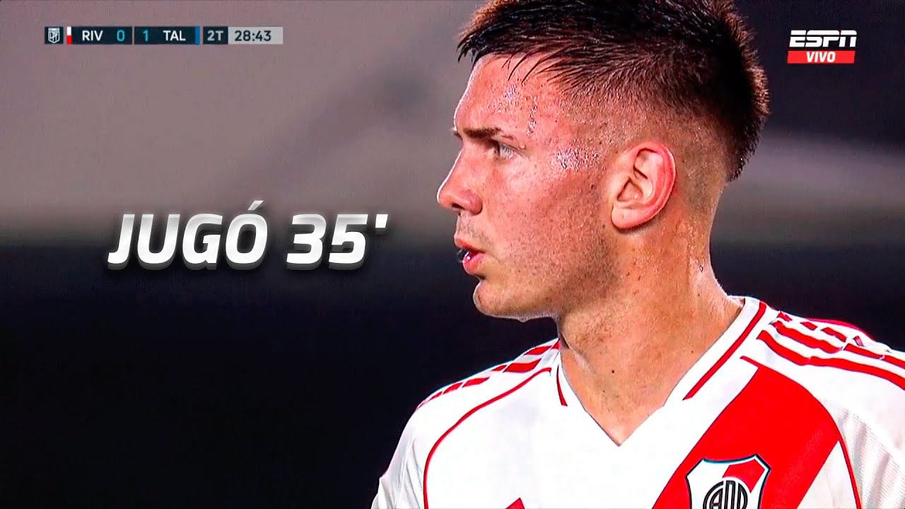 Franco Mastantuono vs Talleres 29/9/24