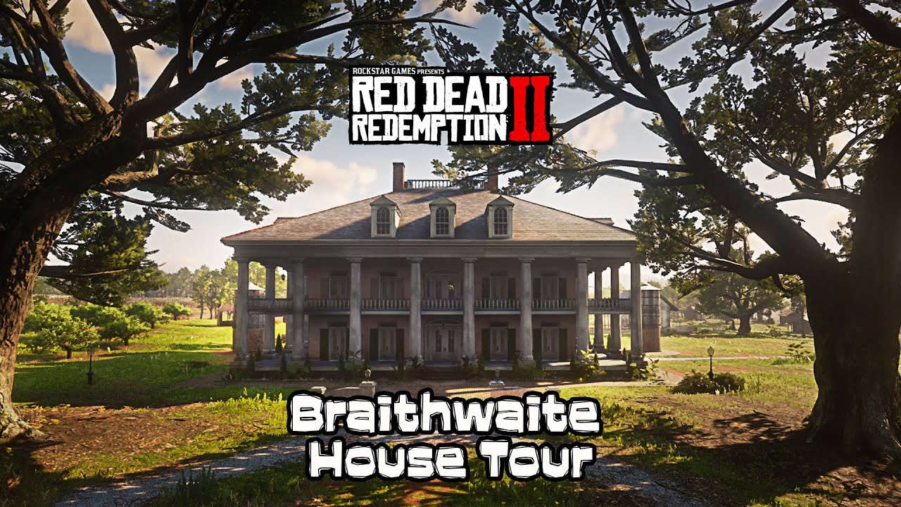 RDR2 - Braithwaite House Tour