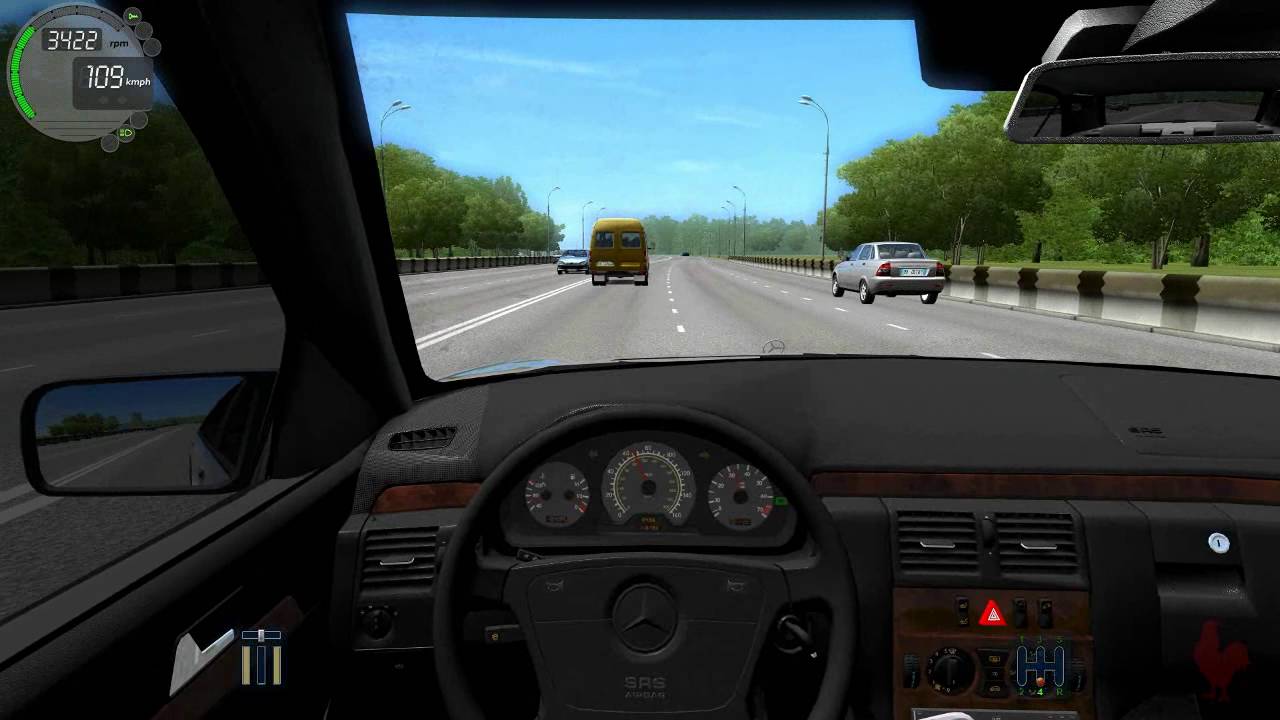City Car Driving - Mercedes-Benz E200 W210 + (Download link)