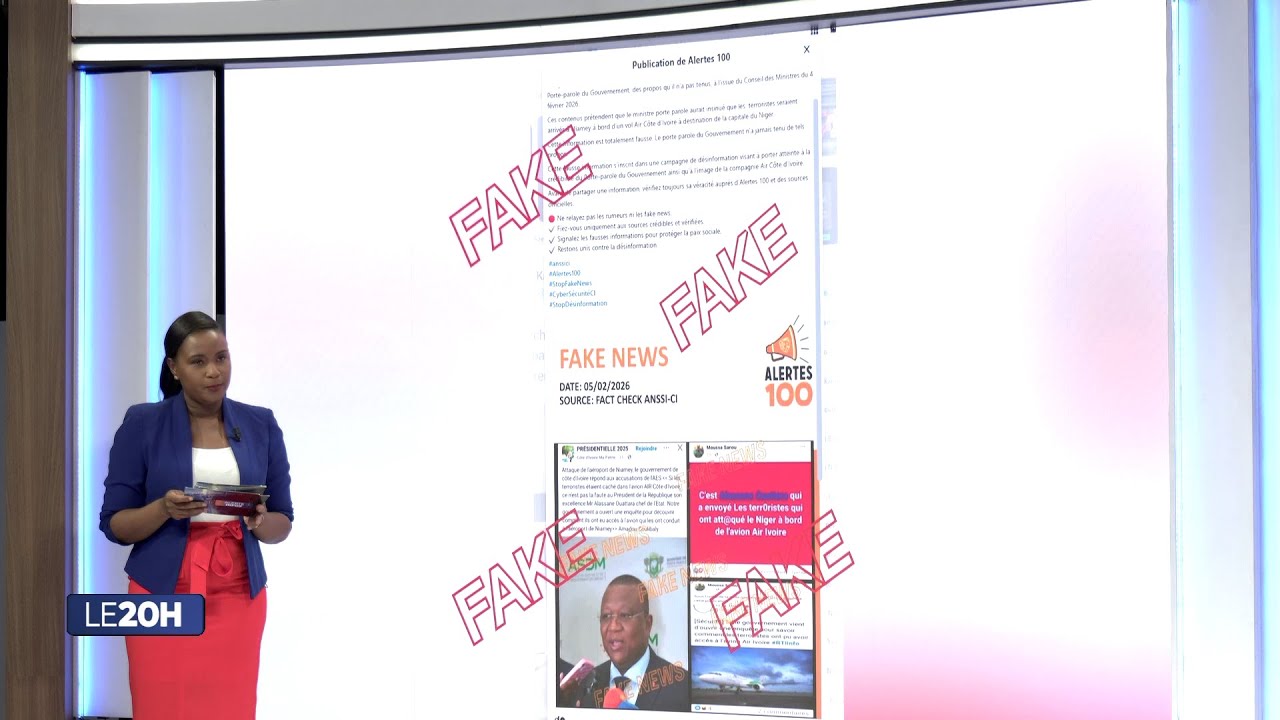 Alerte Infox de RTI 1 du 05 février 2026 par Affissiata Karamoko Dosso