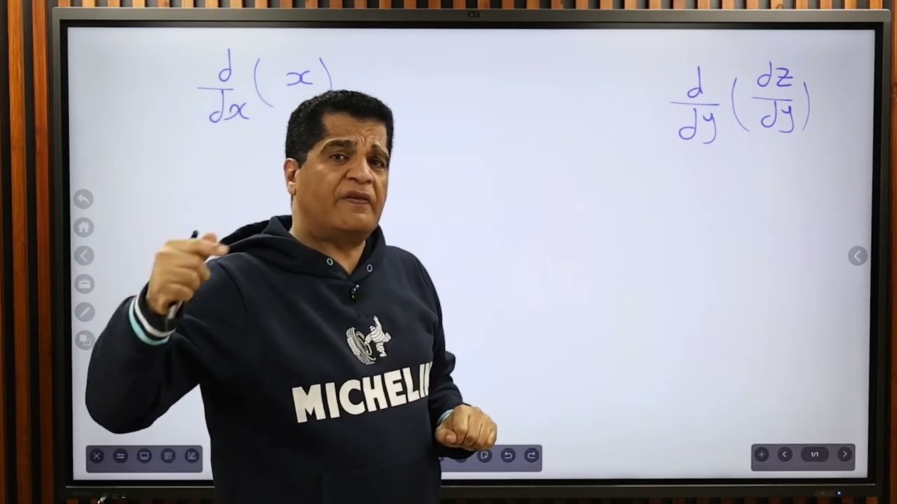 برنامج نص ساعة math  الحلقة الأولى للصف الثالث الثانوى لغات عام و أزهر cal  1