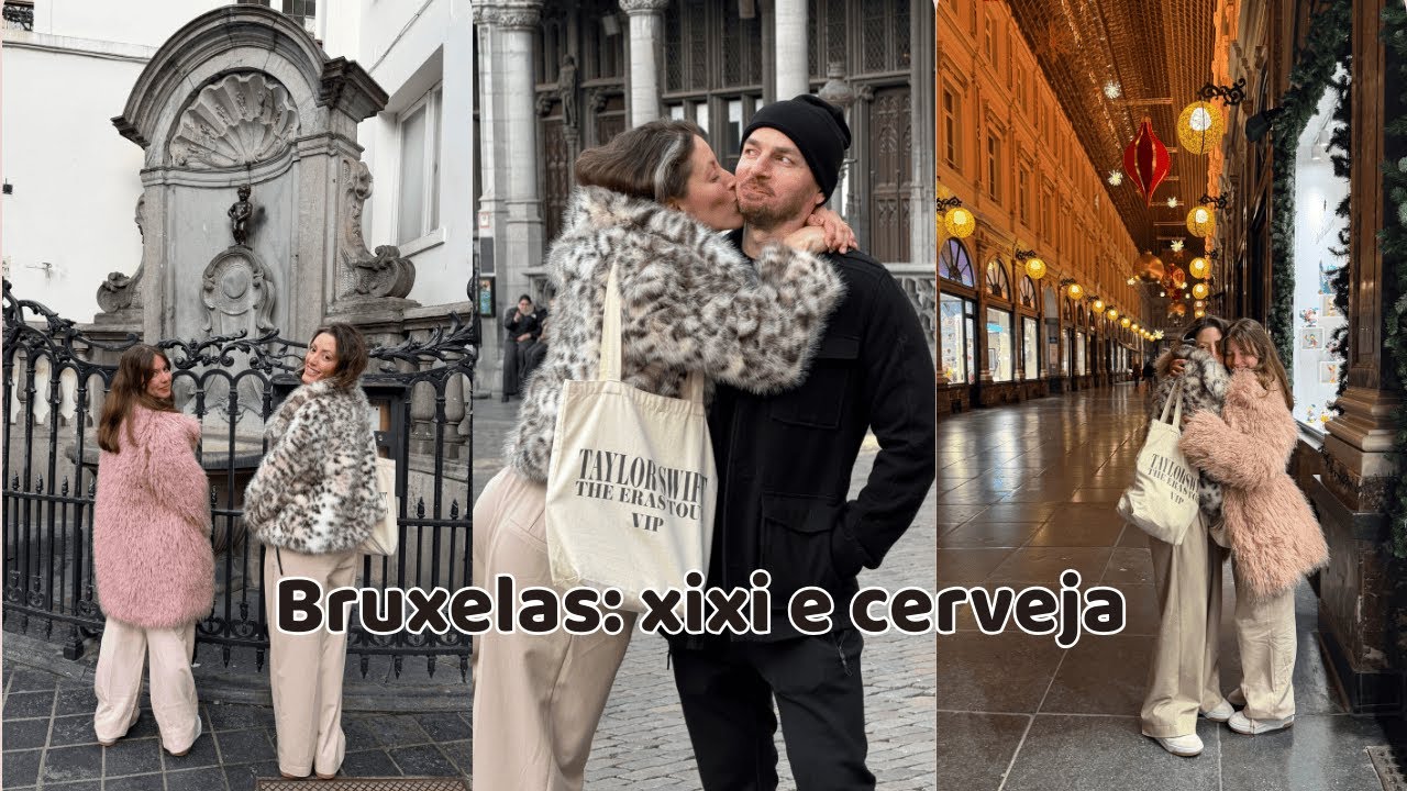 Bruxelas, o menino do xixi, comprinhas e comida: vlog 2!