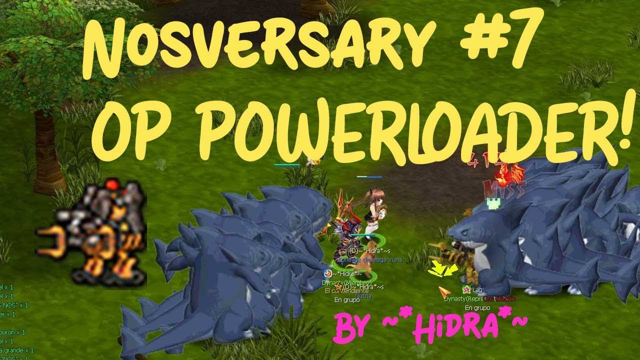 NOSVERSARY #7 - MECAZANCOS OP PARA LEVEAR!! - ALCANZO CLV 75 | NosTale Espa&ntilde;ol 2025 By ~*Hidra*~