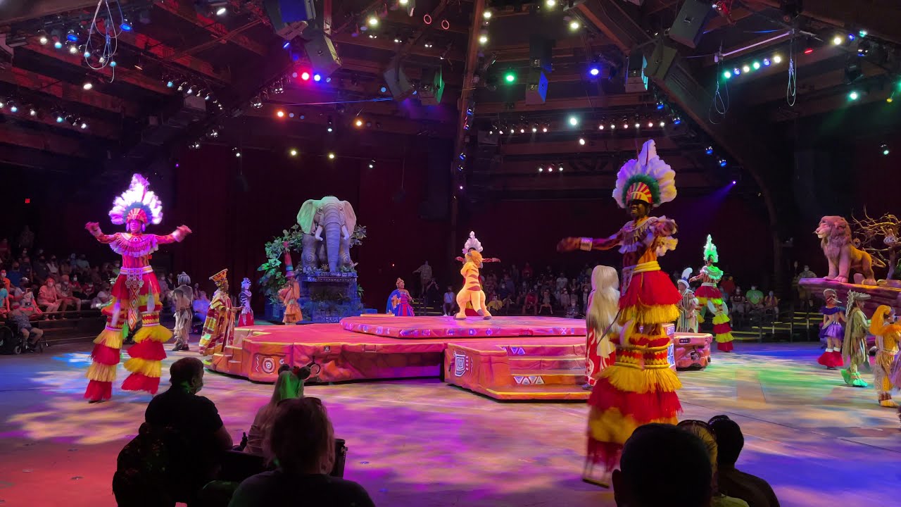 [4K] Celebration of Festival of the Lion King, Animal Kingdom, Walt Disney World