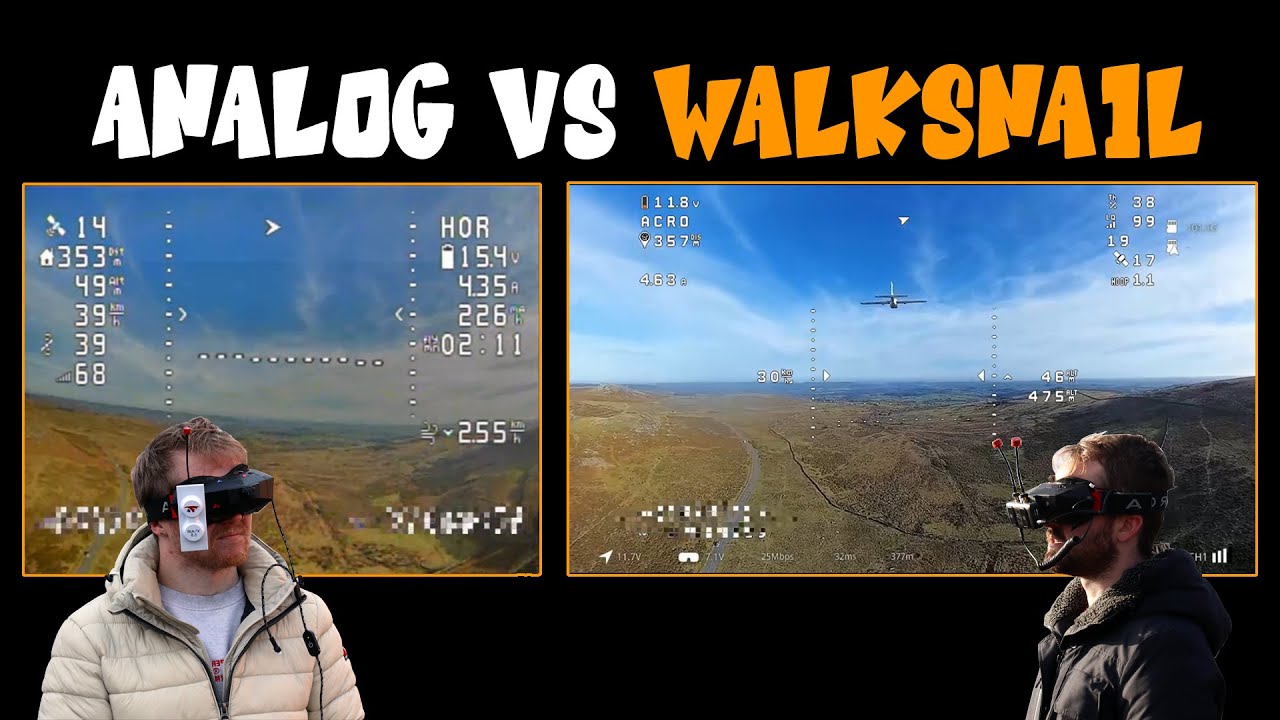 🛩️ Analog FPV vs Walksnail Digital FPV