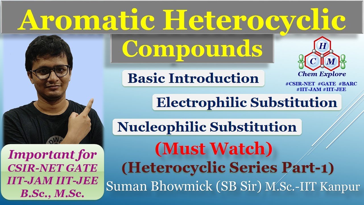 An Introduction, Properties & Reactions of Heterocyclic Compounds| CSIR NET | GATE | IITJAM | Tricks