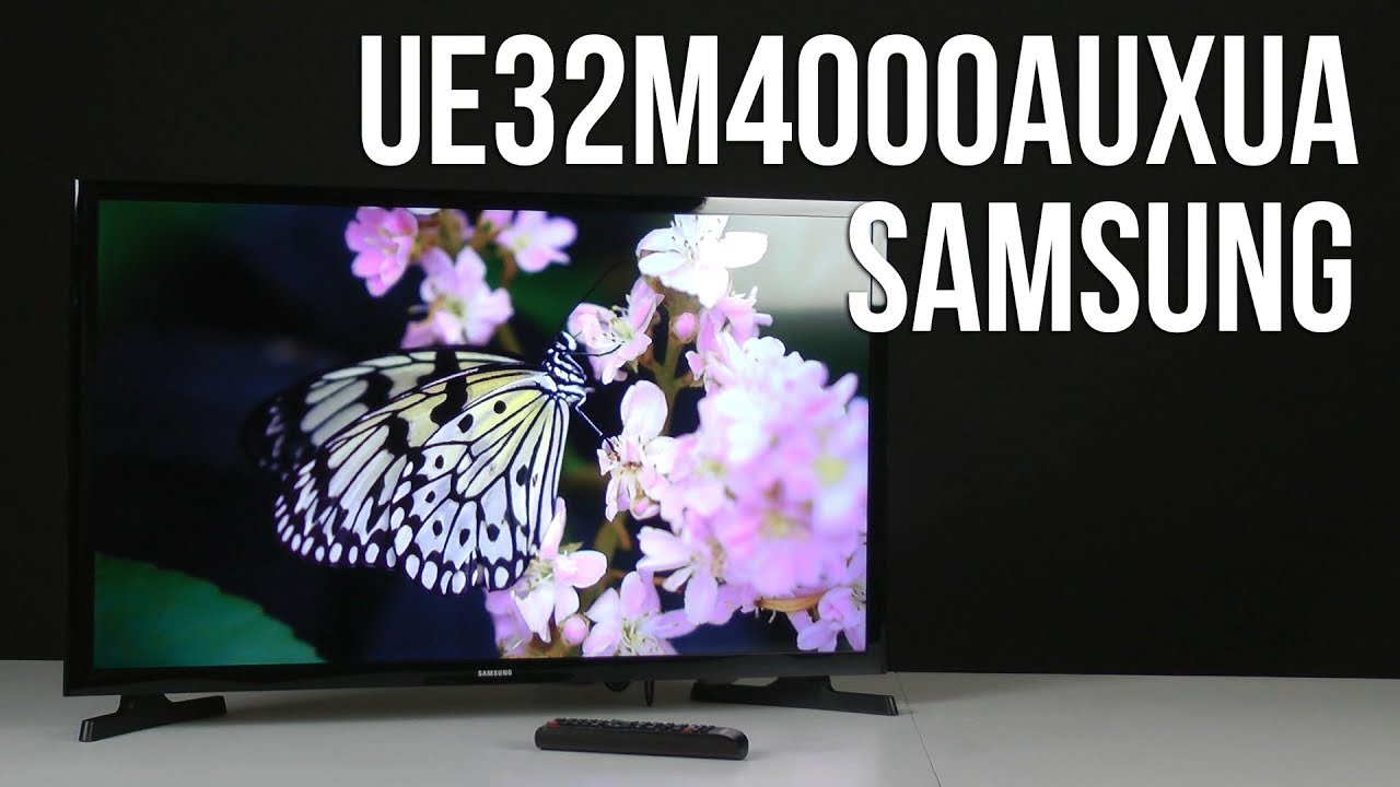 Распаковка Samsung UE32M4000AUXUA