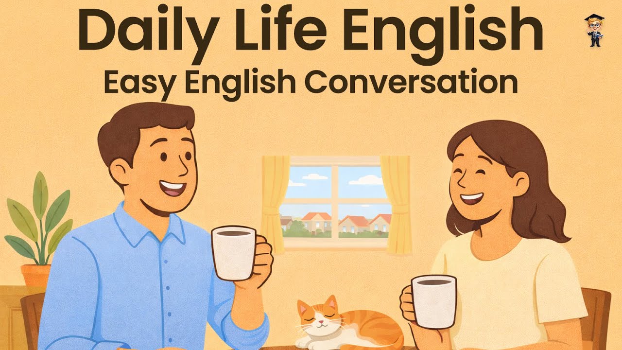 Learn English Through Daily Life ☀️ | Easy Real Conversations for Beginners