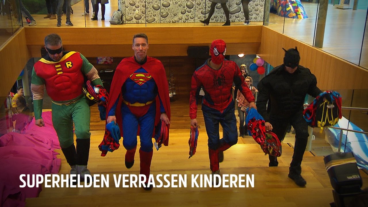Superhelden wassen ramen VUmc Kinderstad! | De Beste Wensen Van 538