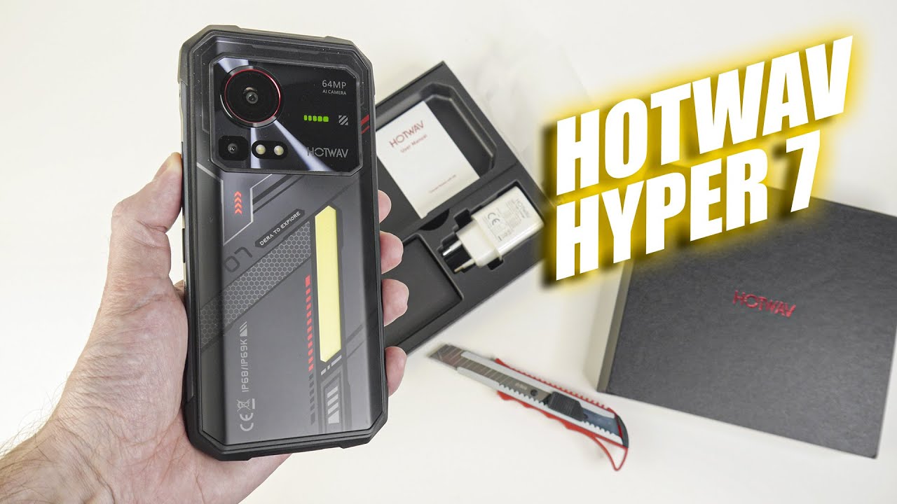 Hotwav Hyper 7 - новий флагман бренду на Dimensity 7050!