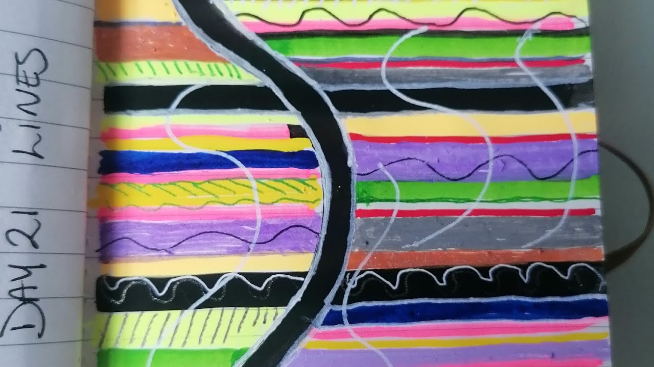 Date 21 of abstractuary - line