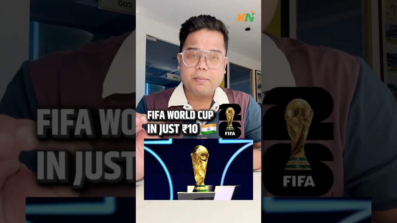 🚨 FIFA World Cup 2026 Under ₹7? Cheapest Way to Watch on TV! 🤯⚽