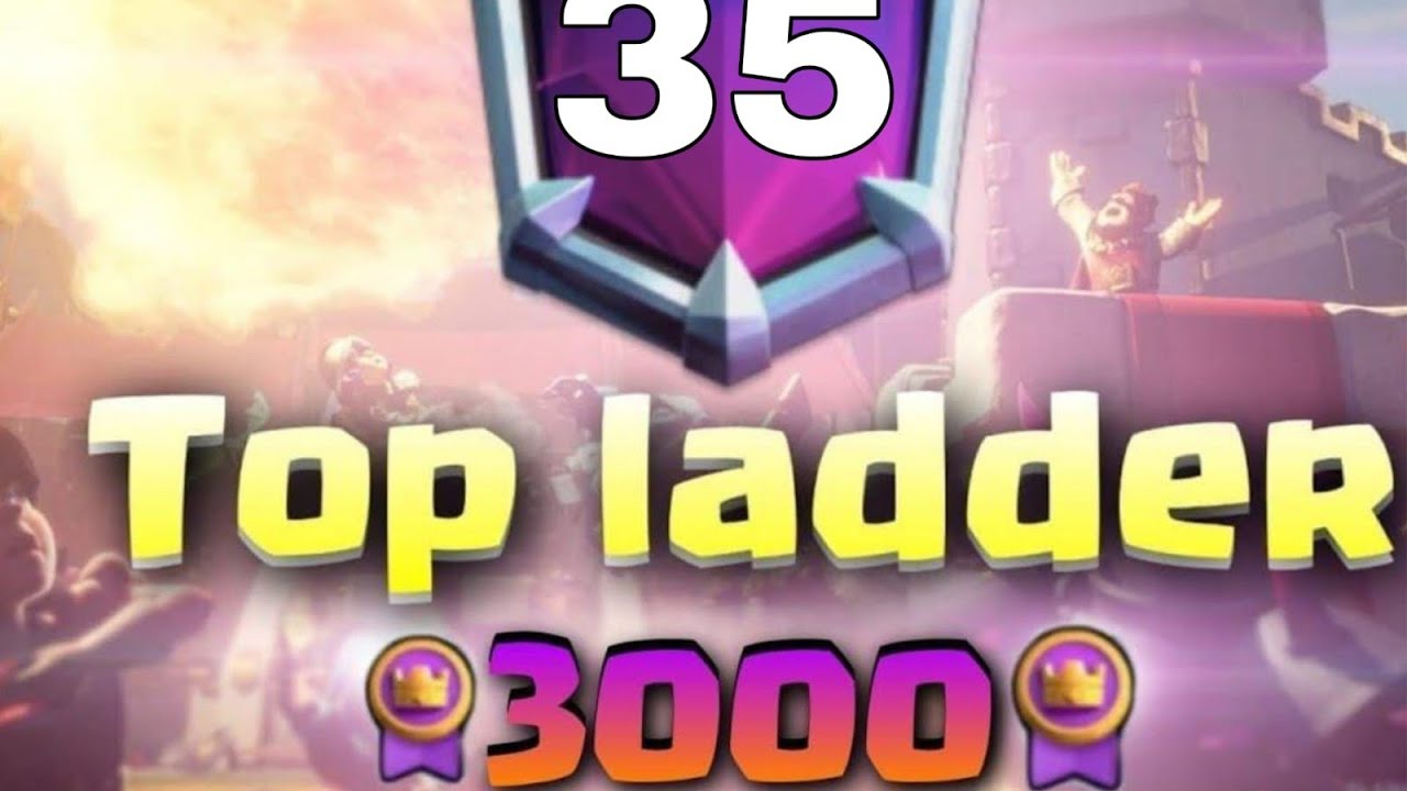 3000🏅Giant Double Prince In Top Ladder Gameplay - Clash Royale