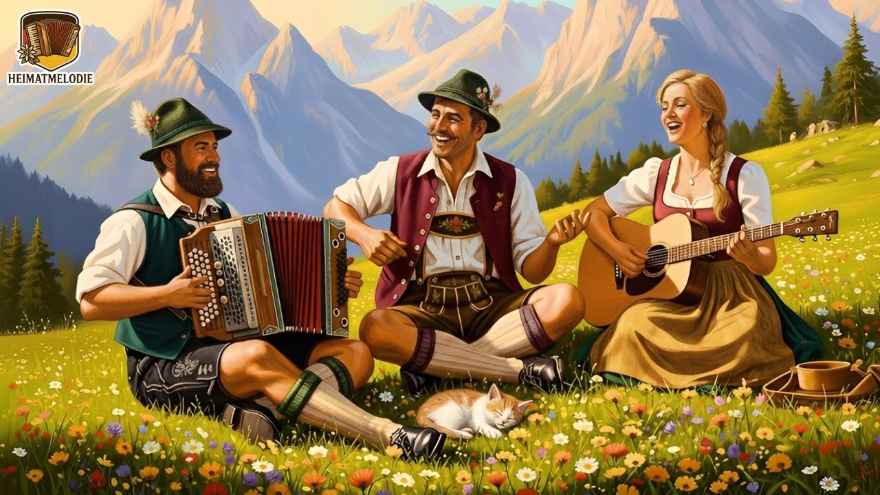 🎶 Die 20 schönsten Volksmusik-Hits – 1 Stunde Musik aus den Bergen 2025 ❤️