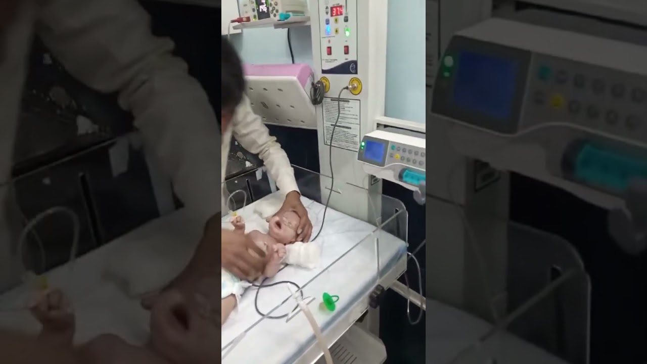 Tiny Fighter 💖 | Newborn Baby in NICU #shorts #nicubaby #newbornbaby #baby