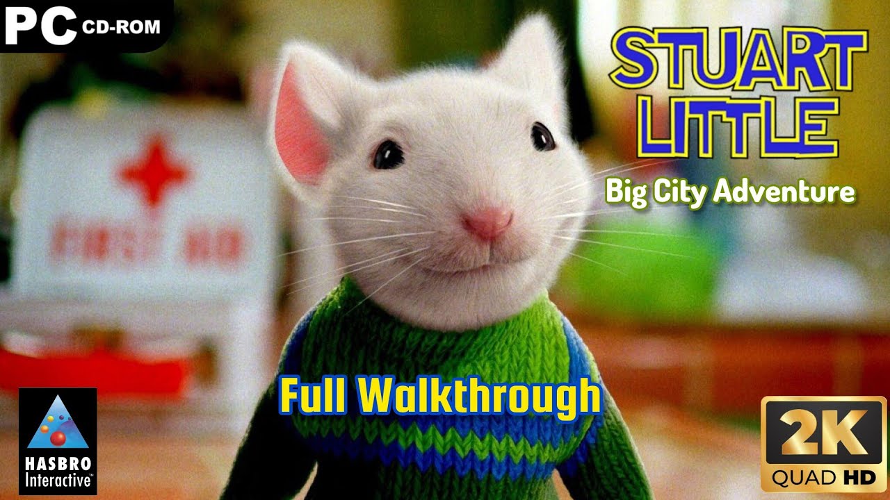 Stuart Little: Big City Adventures (2000) PC Gameplay - 2K60fps