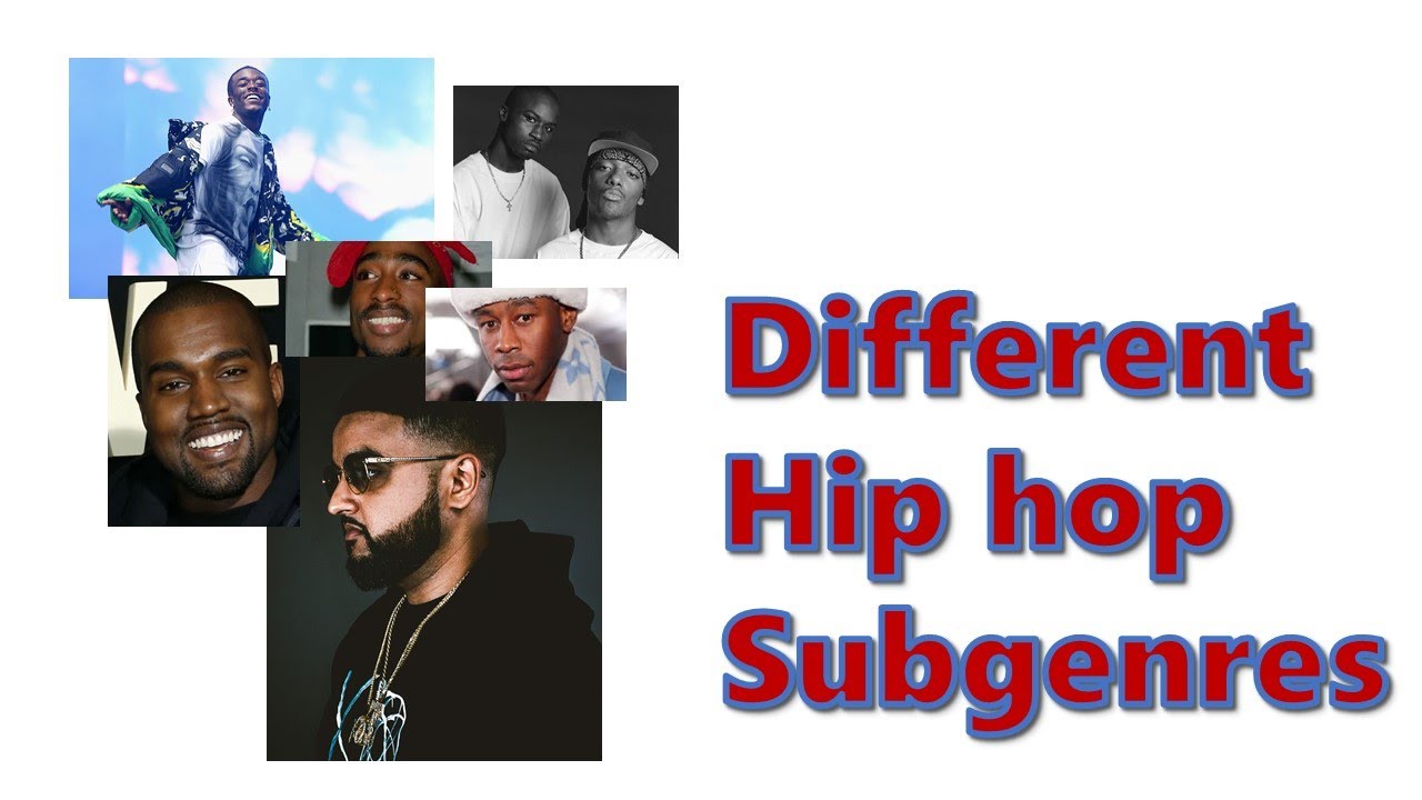 Mainstream Hip Hop Subgenres - Compilation (ignore the mgk take please)