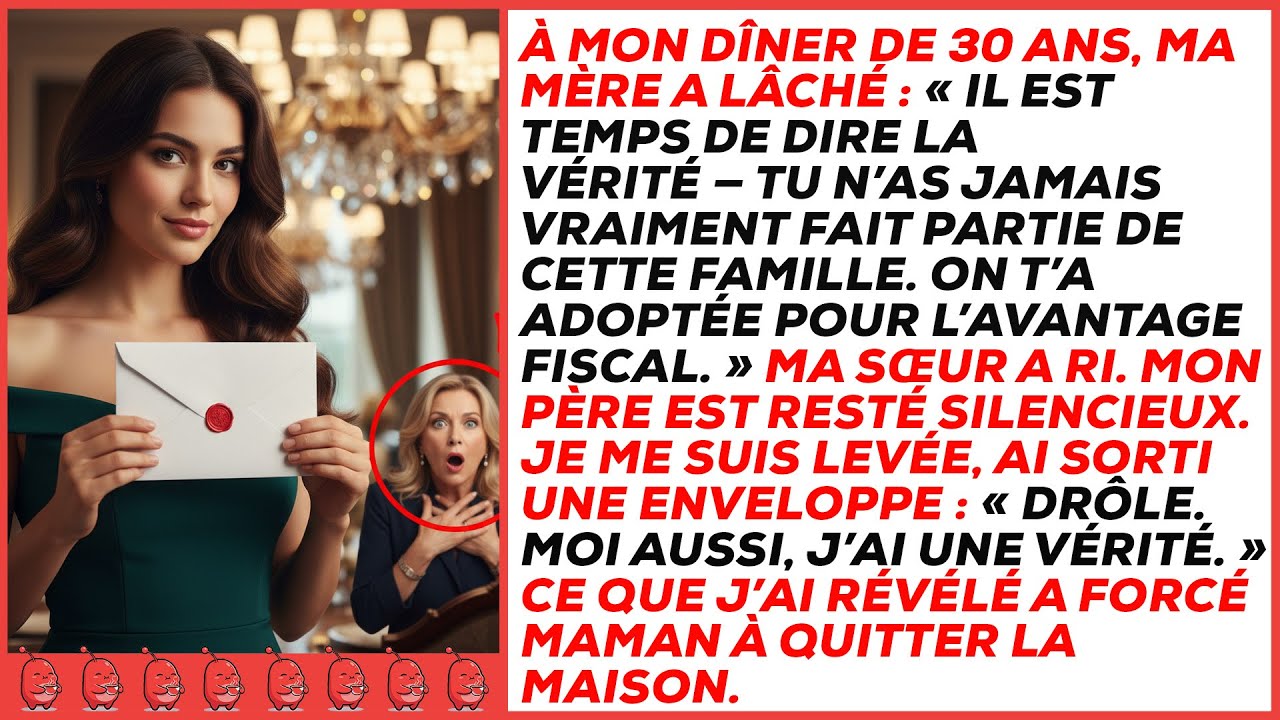 Ma mère a annoncé à mon anniversaire que j'avais été adopté pour les impôts — Ce que j'ai révélé ...