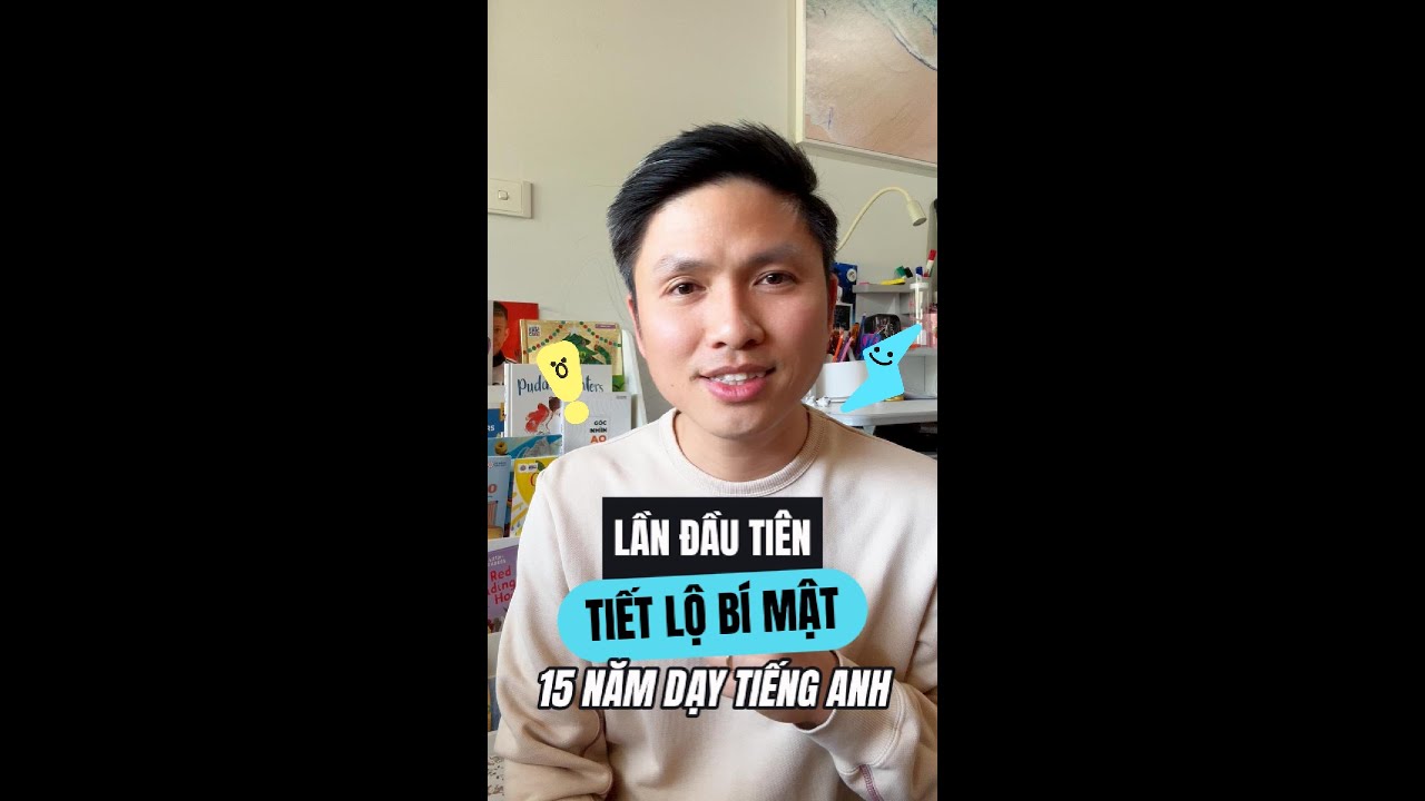 Tôi mất 15 năm huấn luyện tiếng Anh để hiểu được điều này, và bạn chỉ cần xem nó trong 8 phút