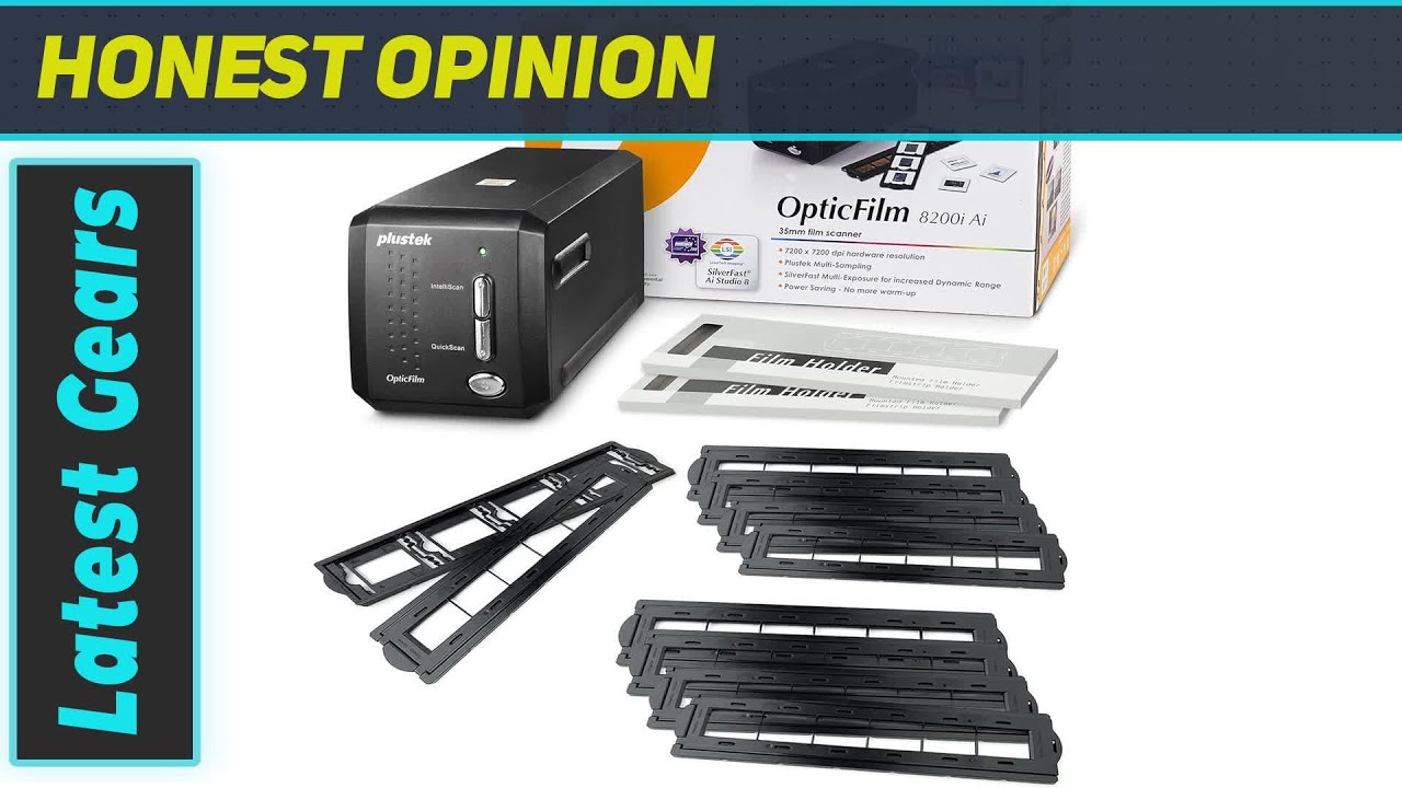 Plustek OpticFilm 8200i Ai Film Scanner: The Ultimate Solution for High-Quality Scans!