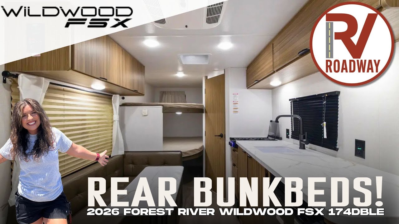 The New 2026 Forest River Wildwood 174DBLE 🔥