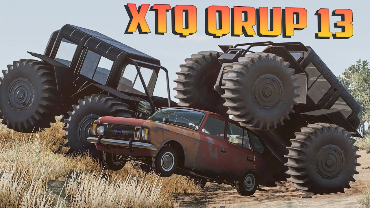 XTQ Qrup #13 Uşağların &ccedil;ətin Anları Moskivi&ccedil; | Maşın Oyunları | BeamNG.Driver #malikbedelov