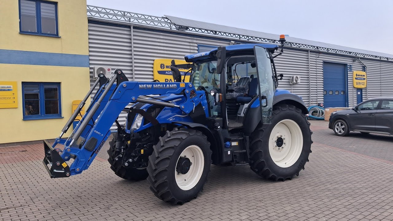 Nowe nabytki  2025 /2026 New Holland T5 Dynamic i ładowacz New Holland  Stoll 