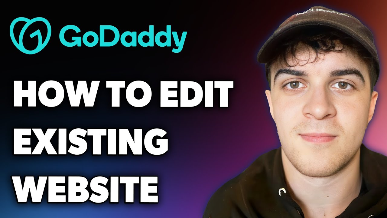 How to Edit Existing Website on Godaddy (Full 2024 Guide)