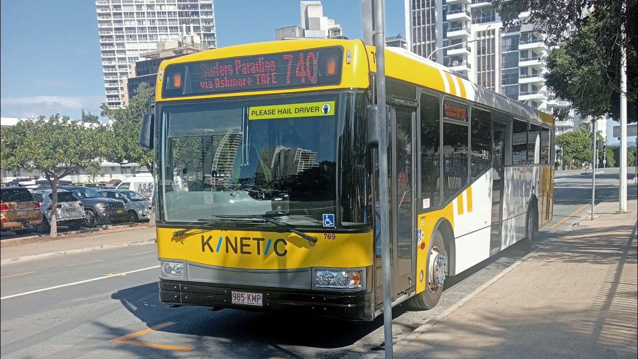 Kinetic Gold Coast: No.769 Volvo B7RLE Bustech VST Route 740 inbound