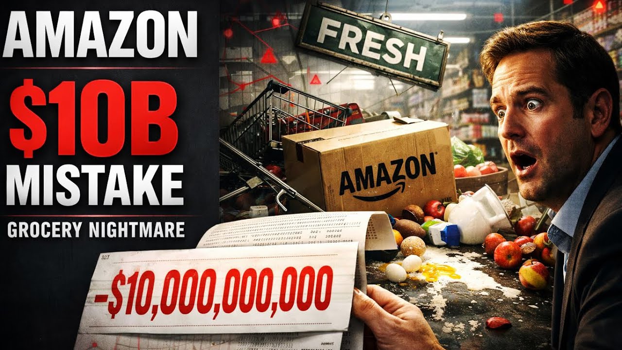 Amazon's Grocery Nightmare: $10 Billion Mistake EXPOSED