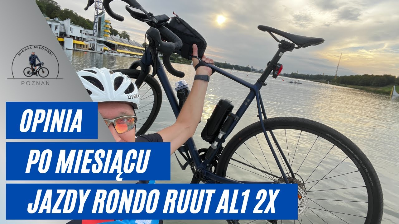 Rower Rondo Ruut AL1 po miesiącu i 800 km! Jesień w Wielkopolskim Parku Narodowym.