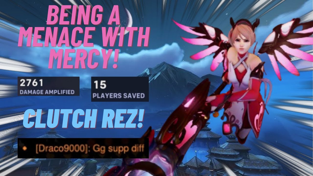 My Mercy is a Menace 👹 // INSANE Overwatch 2 Mercy Gameplay