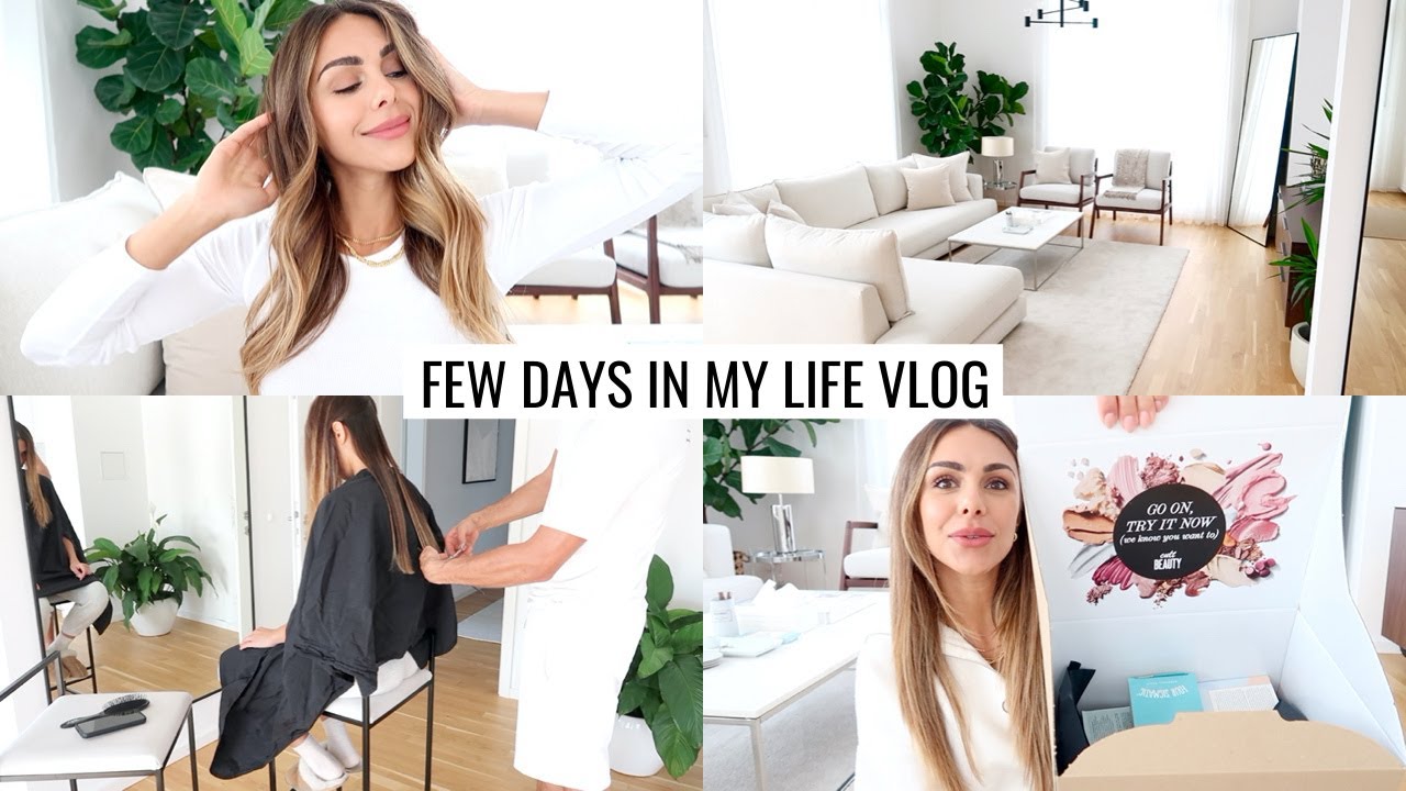 VLOG | New Hair Cut, Living Room Tour & Raw Life Chat | Annie Jaffrey