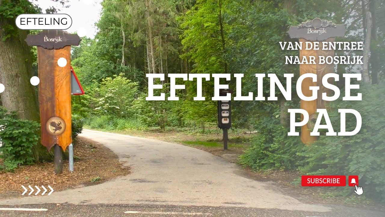 Eftelingsepad - Wandeling van Entree naar Bosrijk - 