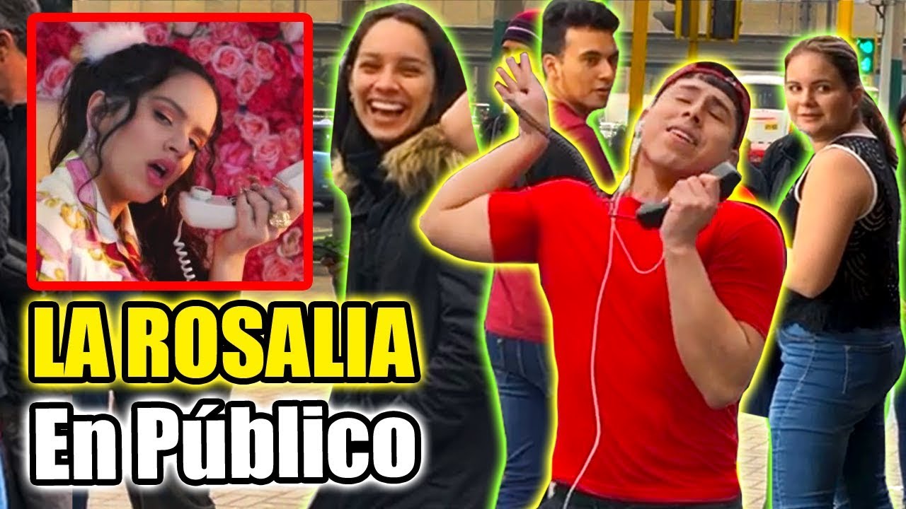 Lo mejor de (ROSALIA, BAD BUNNY , DADDY YANKEE,) 2019/ Parodia CANTO en PÚBLICO