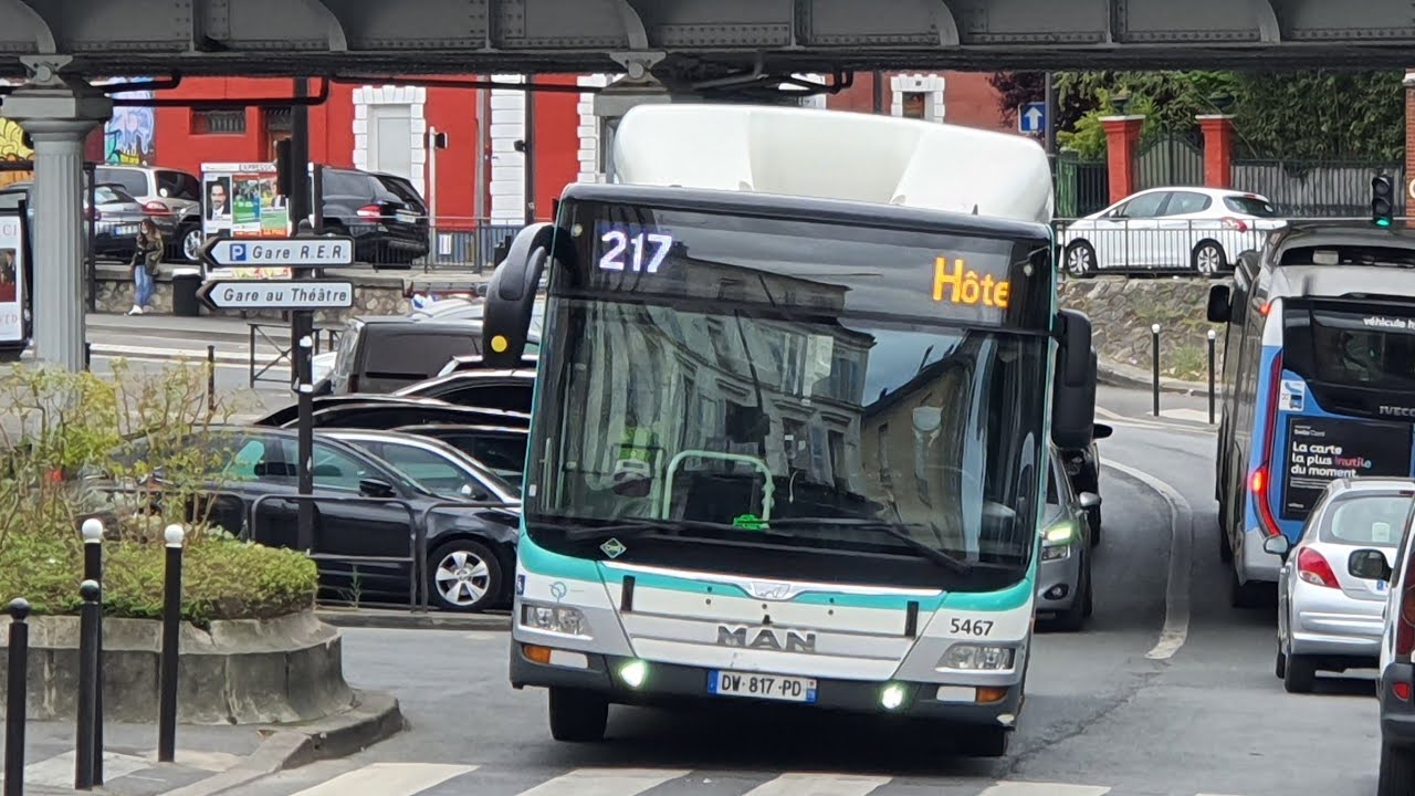 Bus 217 - A l'arrière de Maison Alfort-Alforville RER à Vitry sur Seine RER + Déviation