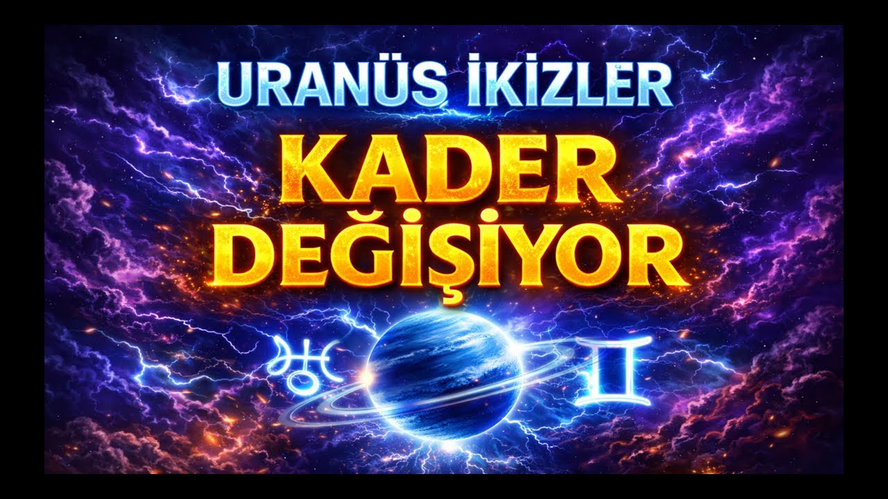 URANÜS İKİZLER | KADERİNİZİN YÖNÜ DEĞİŞEBİLİR