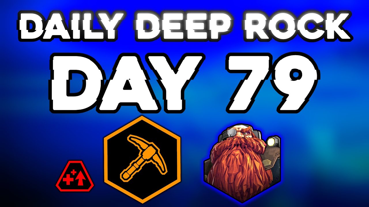 Daily Deep Rock - Day 79 / Scout / Mining Expedition / Dense Biozone