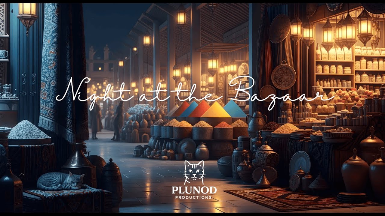 Night at the Bazaar – Modern Arabic Ambient Music for Study, Relaxation & Late-Night Vibes