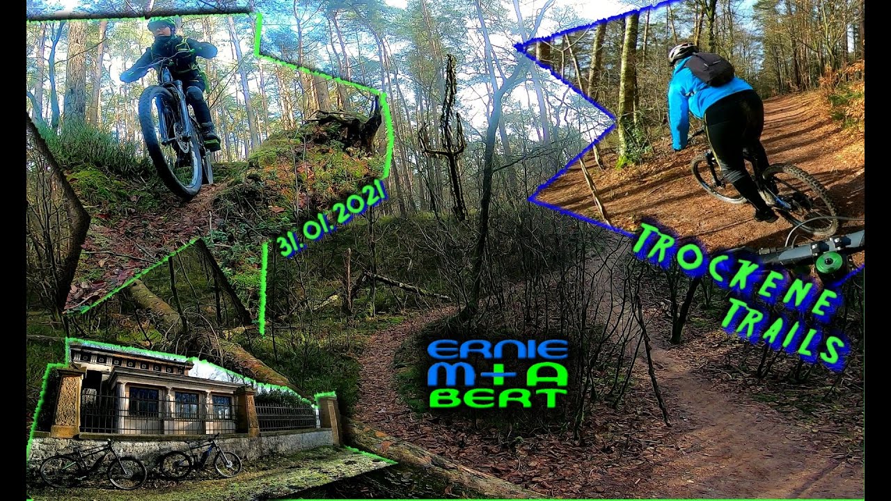 mERNIE+BERTa trockenen Teuto Trail Tour ohne Downhill / 40 km cross-country Trails / E-Bike CUBE MG