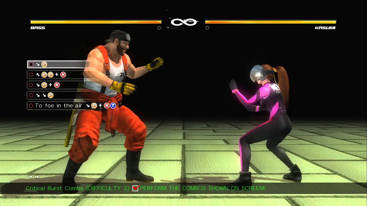 DOA5U - Bass Combo Challenge