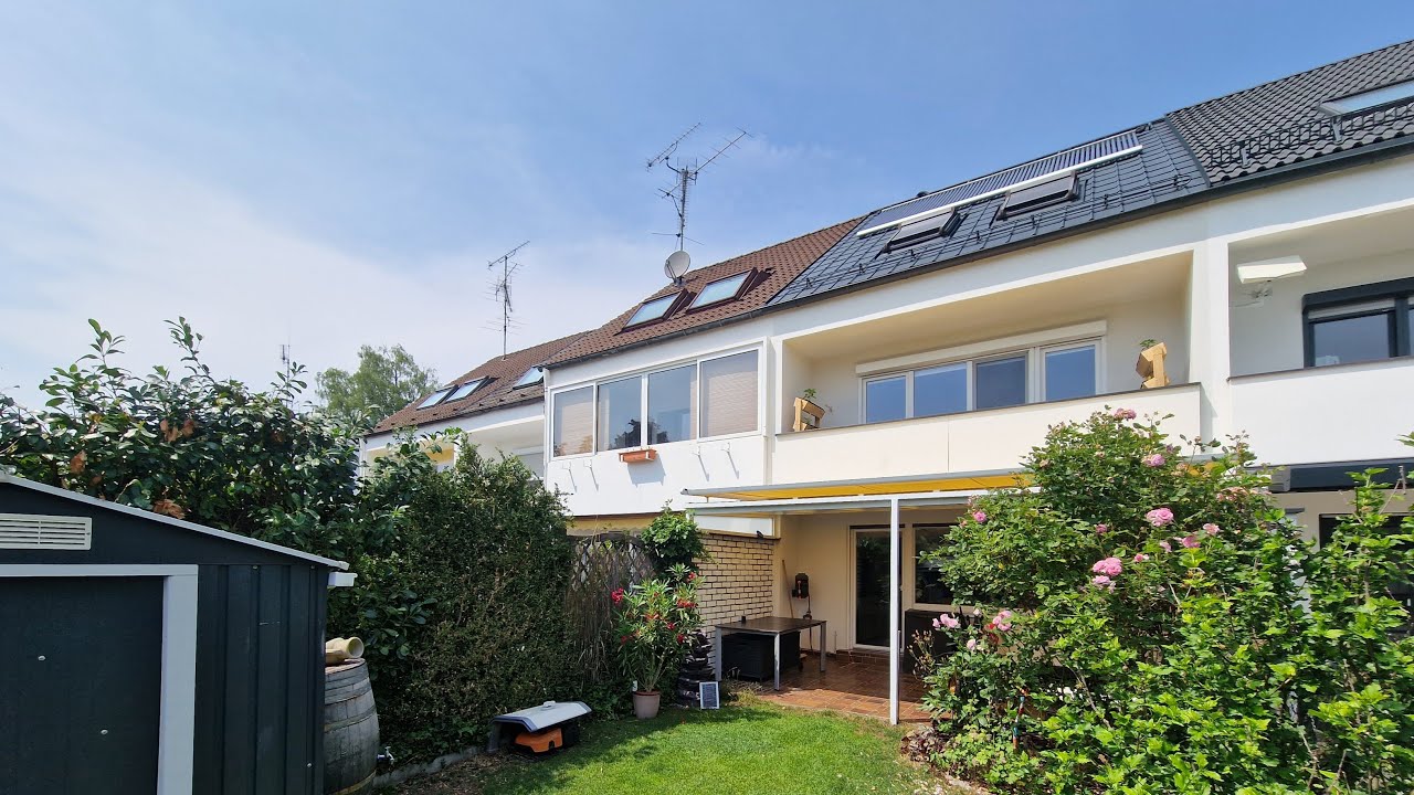 Familientraum: modernisiertes Reihenhaus in Putzbrunn-Waldkolonie zu verkaufen