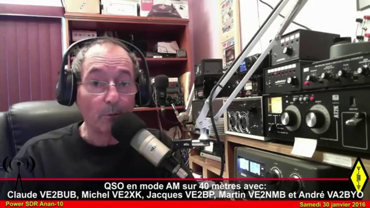 QSO en mode AM sur 40 mètres