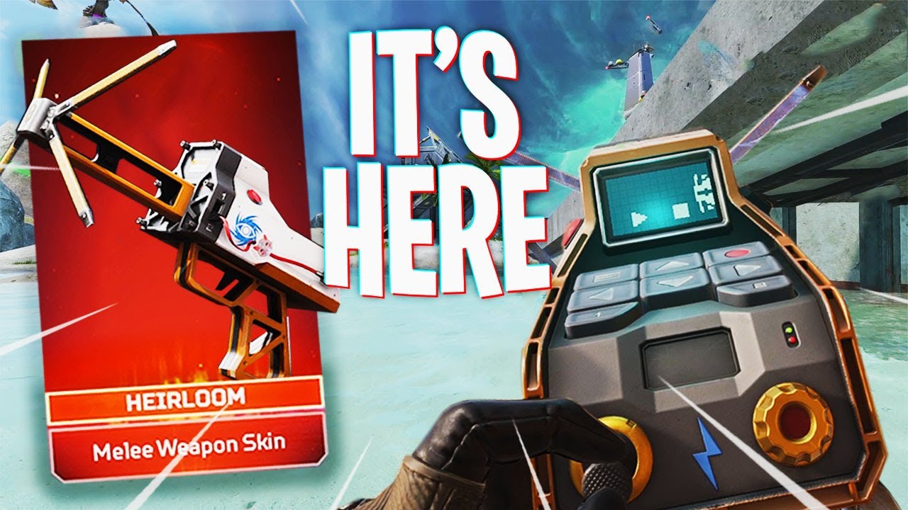 The Raider's Event is HERE! - Wattson Heirloom "Energy Reader" in-Game!