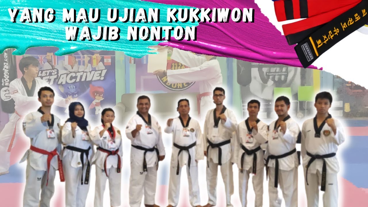 MATERI PERSIAPAN UJIAN SABUK HITAM KUKKIWON‼️