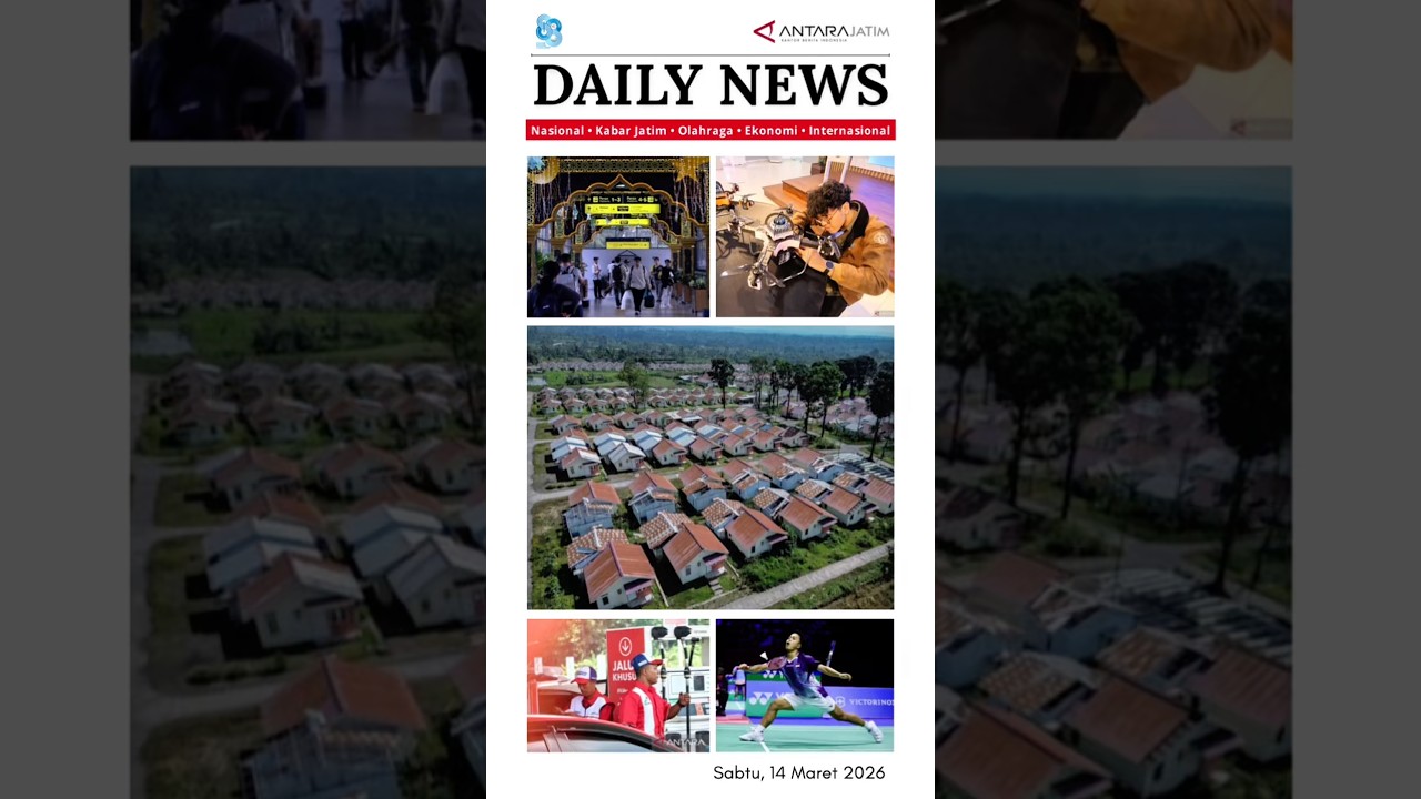 Daily News ANTARA JATIM 2026 #beritaupdate #berita #KantorberitaAntara #Antaranews #Antarajatim