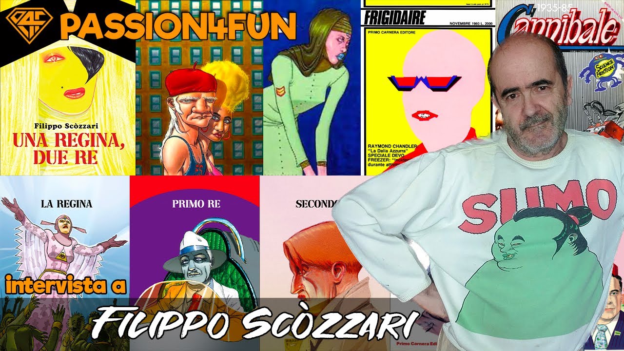 intervista a FILIPPO SCÒZZARI - Romics D'Oro della XXIX edizione del Romics