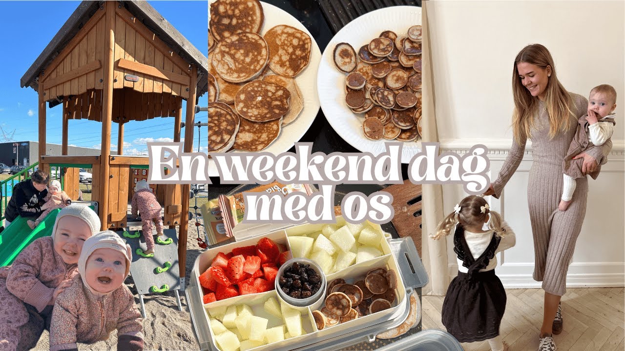 VLOG: besøger KÆMPE legeplads, laver snacks og smager 'Dubai chokolade'
