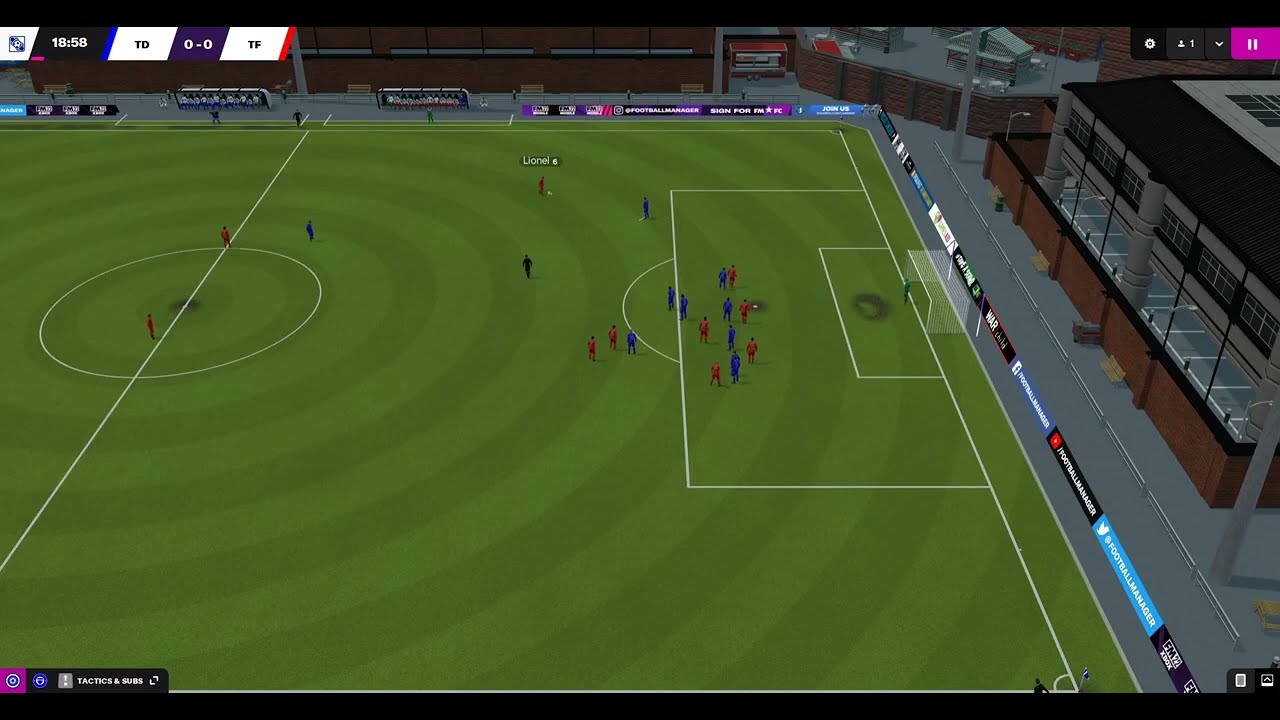 FM22.4 FM-Gamers League Season 2 Round 17 - Team D vs Team F