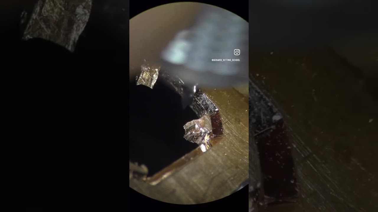 Stone Setting Course suspended Stone #stonesetting #jewelryschool